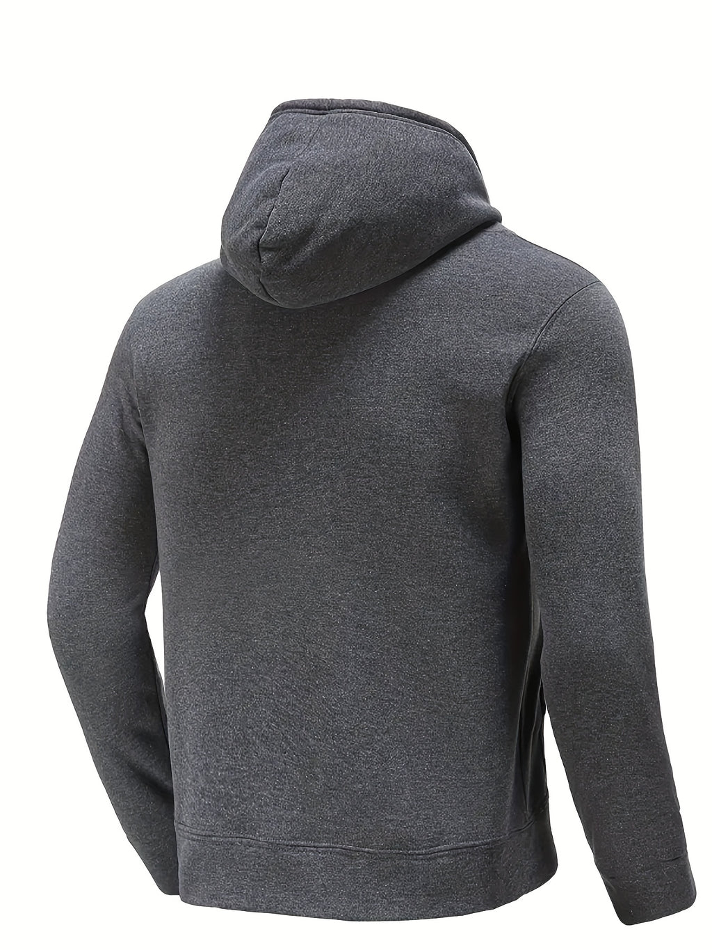 Sudadera casual para hombre con capucha y estampado de la bandera estadounidense