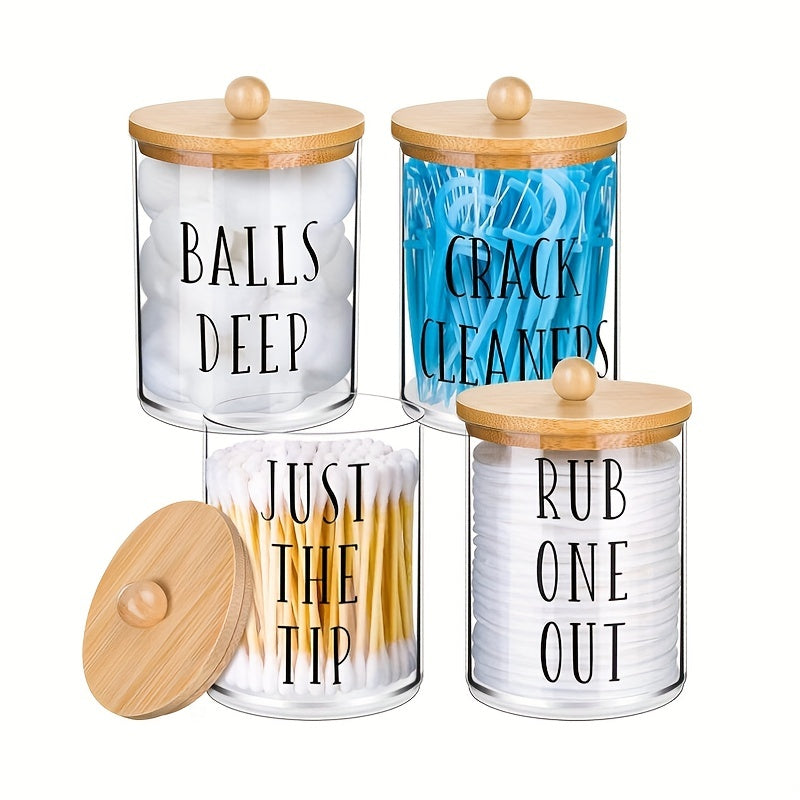 Conjunto organizador de baño, super elegantes para para bolas de algodon.