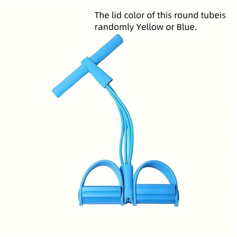 Set de bandas de resistencia para gimnasio en casa.