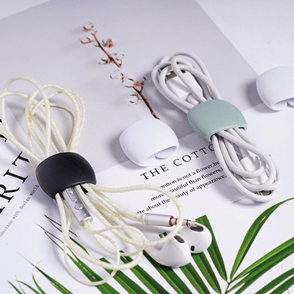 "Organizador de Cables - Hebilla de Almacenamiento Multifunción"