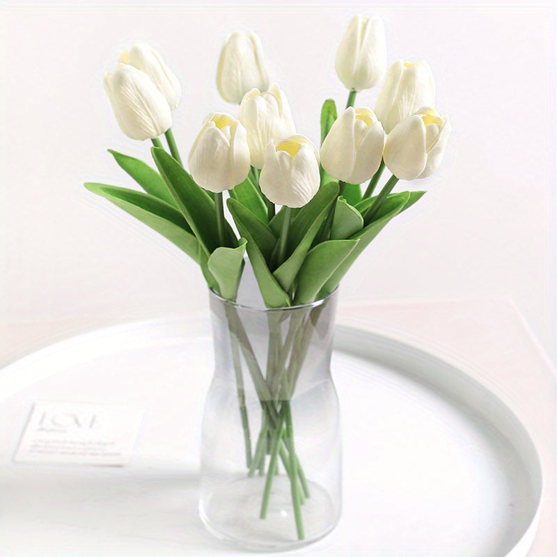 10 piezas, de Tulipan Artificial ideal para decoracion.
