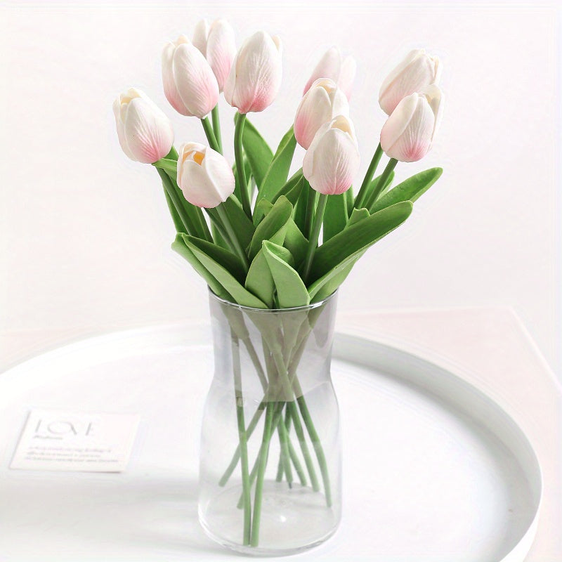 10 piezas, de Tulipan Artificial ideal para decoracion.