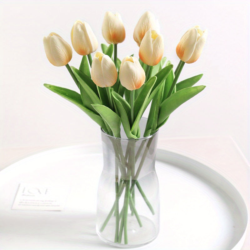10 piezas, de Tulipan Artificial ideal para decoracion.