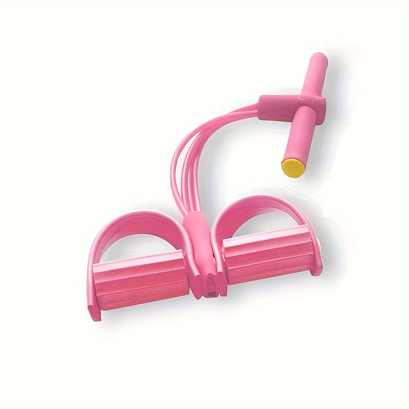 Set de bandas de resistencia para gimnasio en casa.