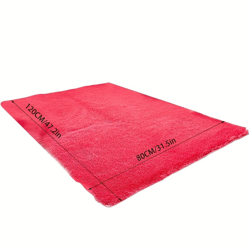 Alfombra de dormitorio de niña de lana de seda.