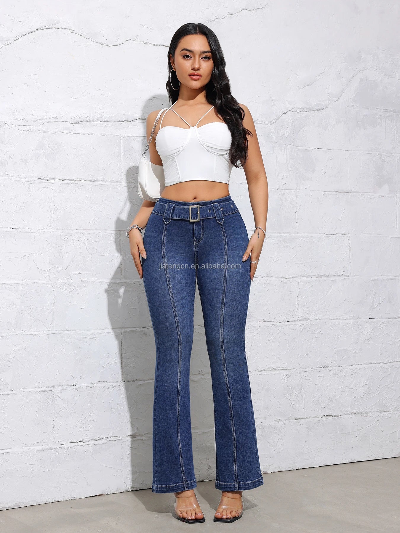 Tejano Denim ajustable mujer