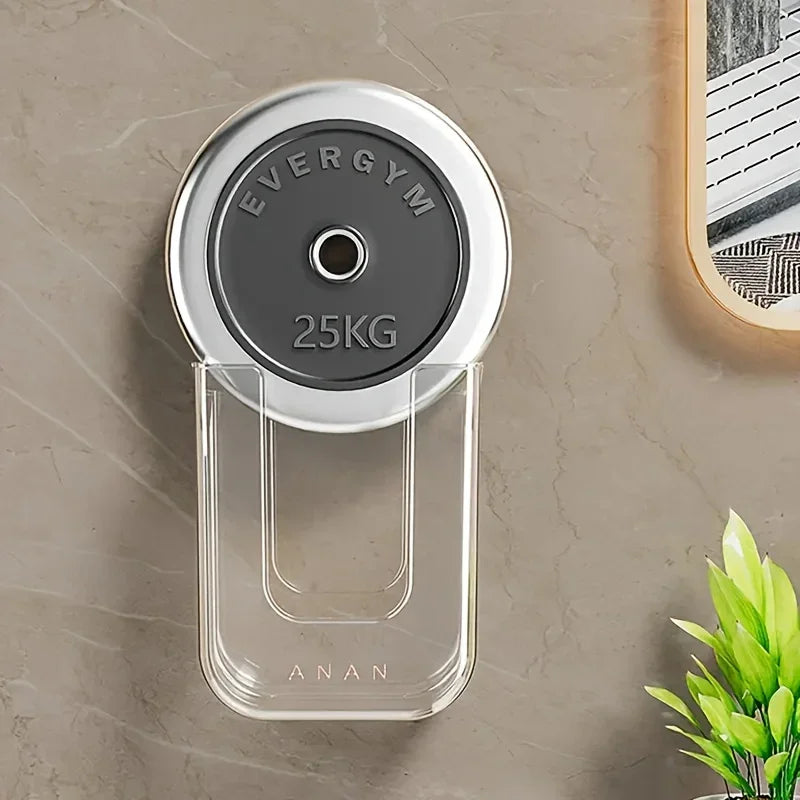 Caja de almacenamiento de pañuelos húmedos montada en la pared, no perforada.