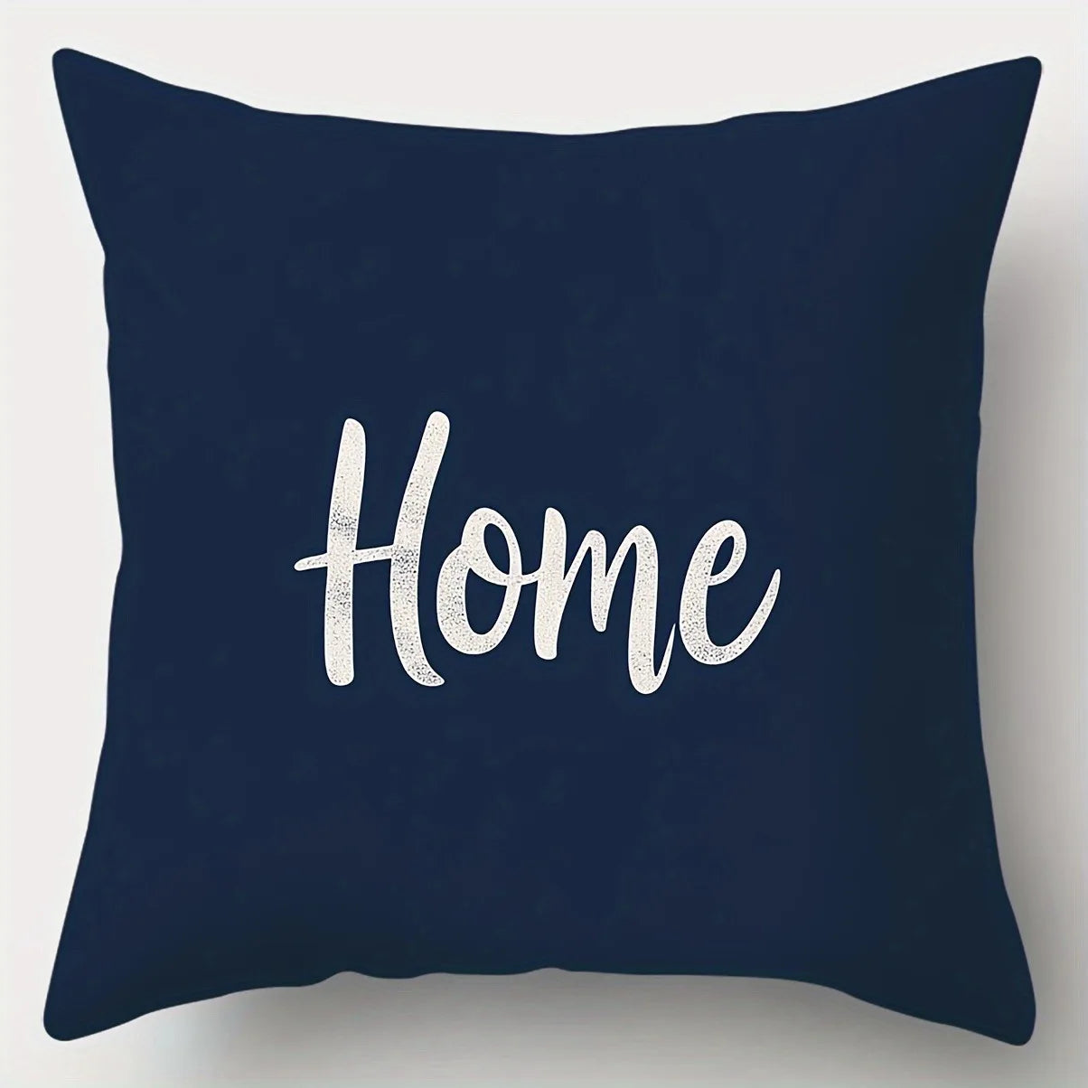 Funda de almohada decorativa de flores azules, Material de poliéster ultrasuave.