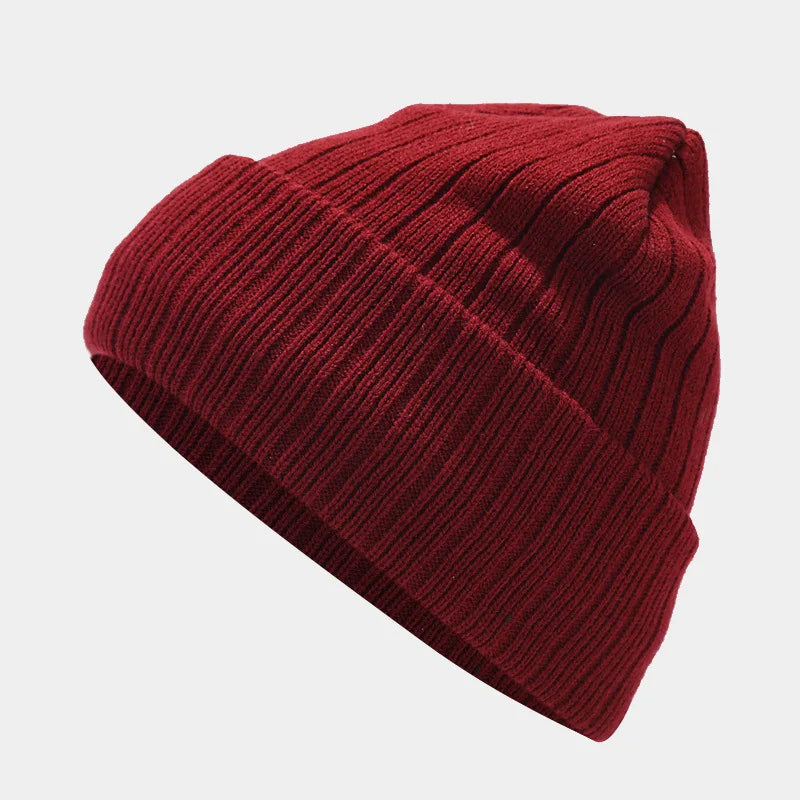 Gorro de punto de cachemira para Hombre y mujer, guantes y cuello, tres piezas.