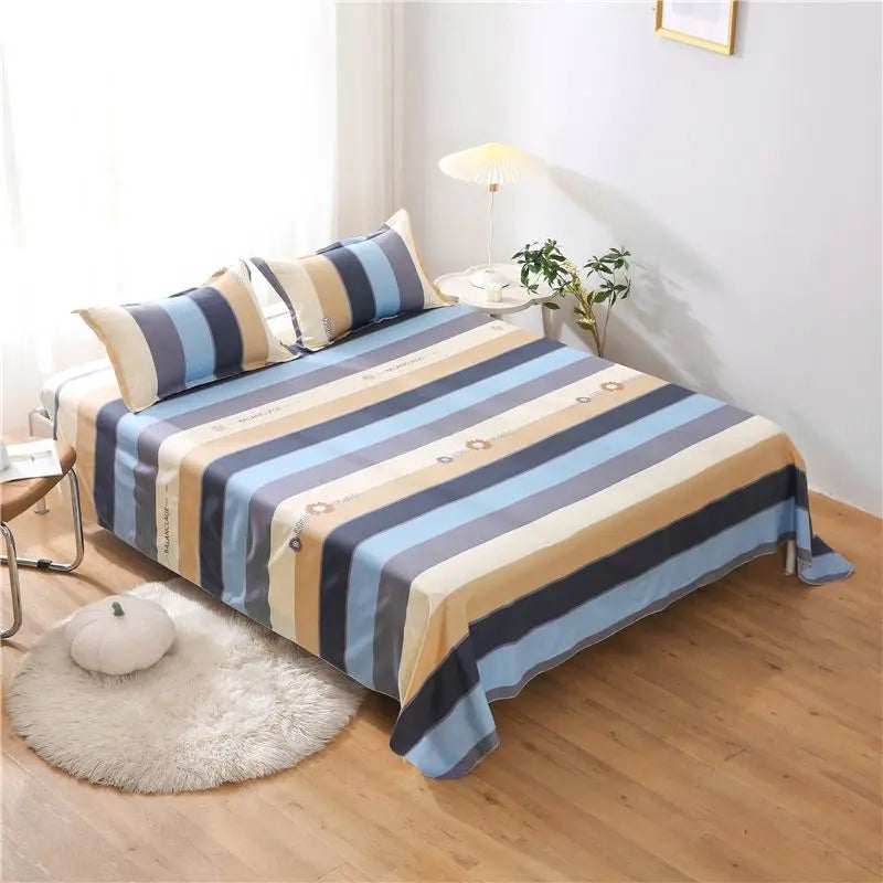 Sábanas de cama respetuosas con la piel.