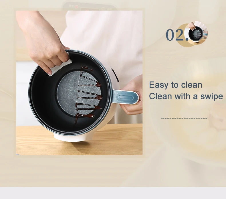 Olla arrocera eléctrica inteligente, antiadherente y de doble capa. Multicocina!!