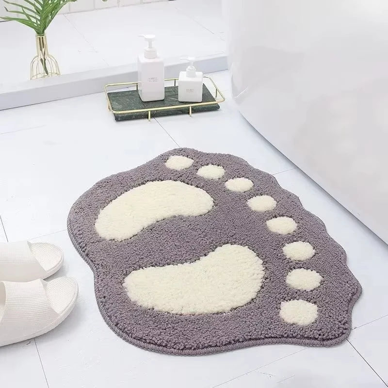 Alfombras de baño antideslizante y absorbente de agua utilizada en baño, ducha o habitación.,