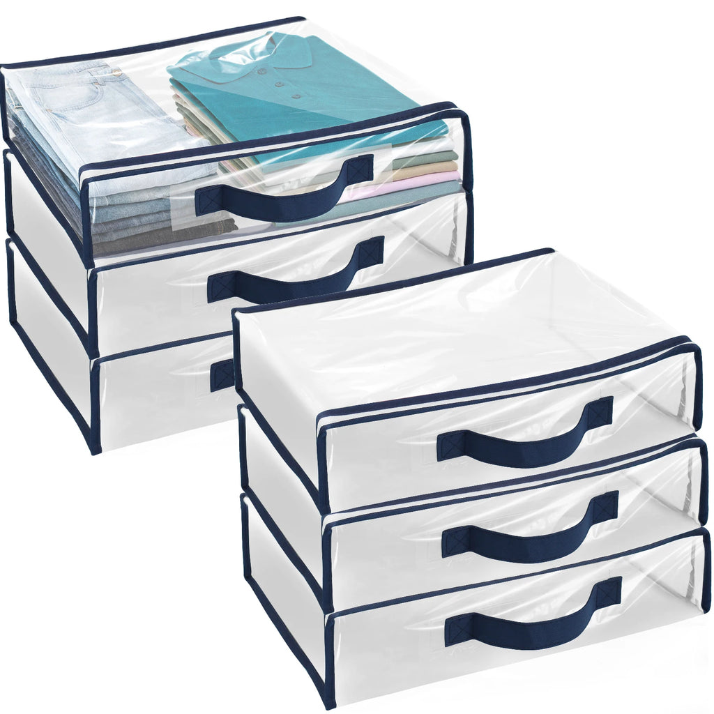 Bolsas de almacenamiento de sábanas para cama, edredón, ropa y mantas. 6Unds