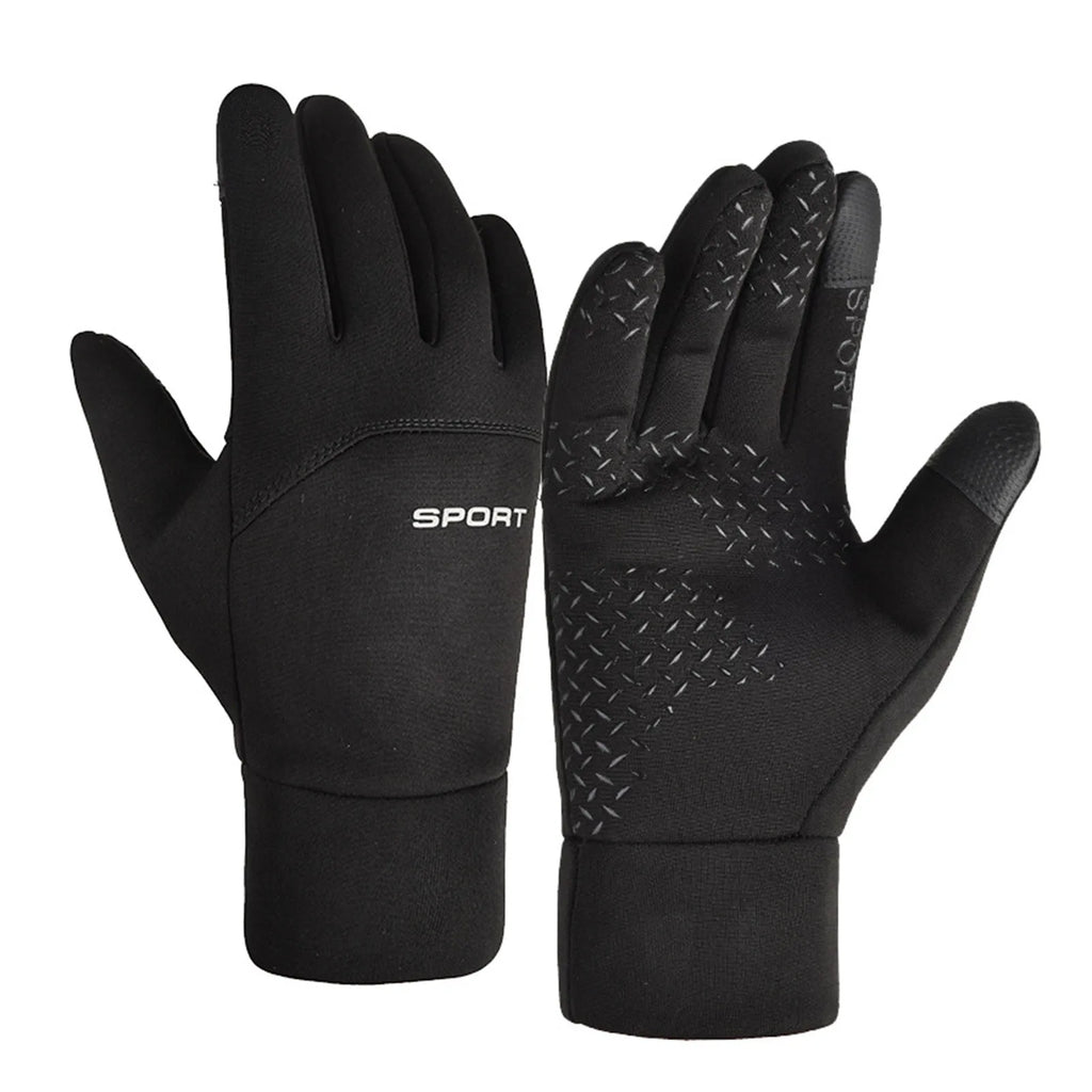 Guantes de invierno para hombre, resistentes al viento, impermeables.