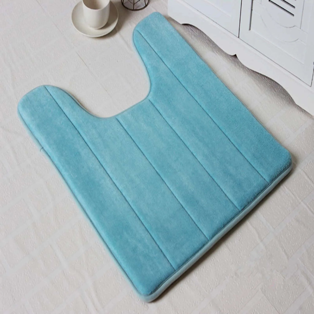 Alfombrillas de baño antideslizantes, cómodas, máxima absorción, lavado a máquina y fácil de secar.