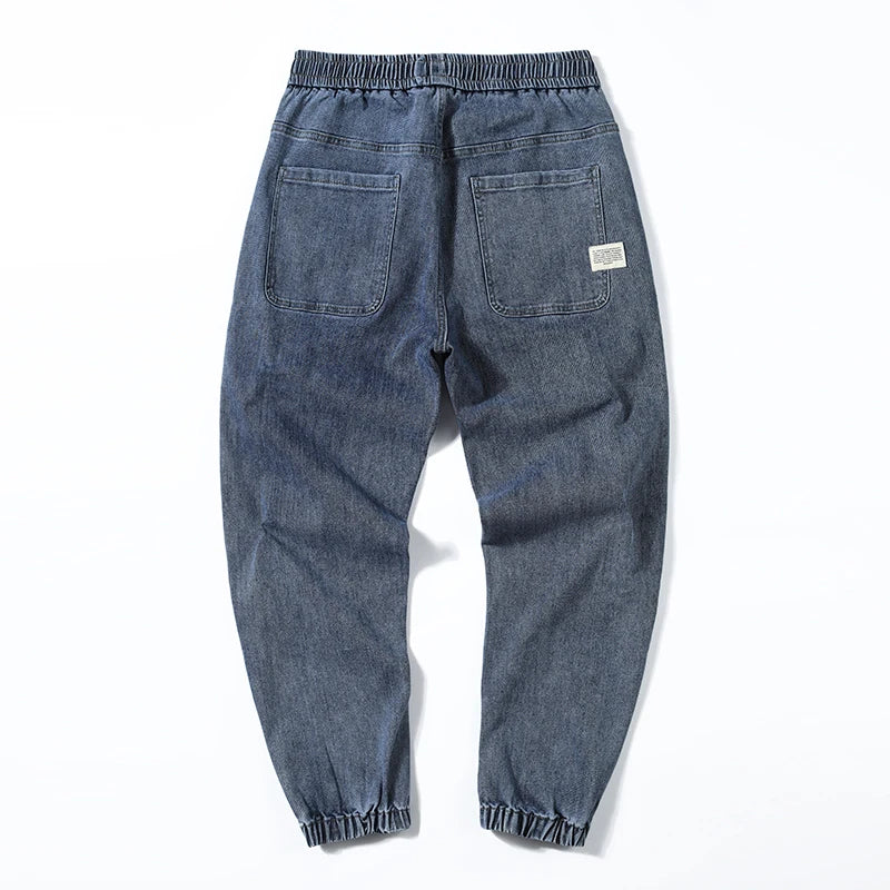 Pantalones vaqueros holgados de gran tamaño para hombre.