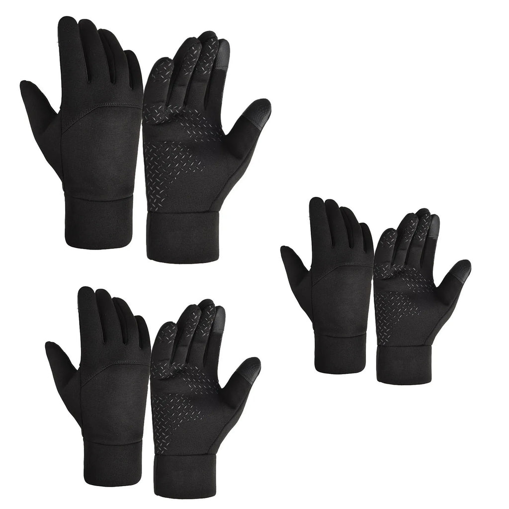 Guantes de invierno para hombre, resistentes al viento, impermeables.