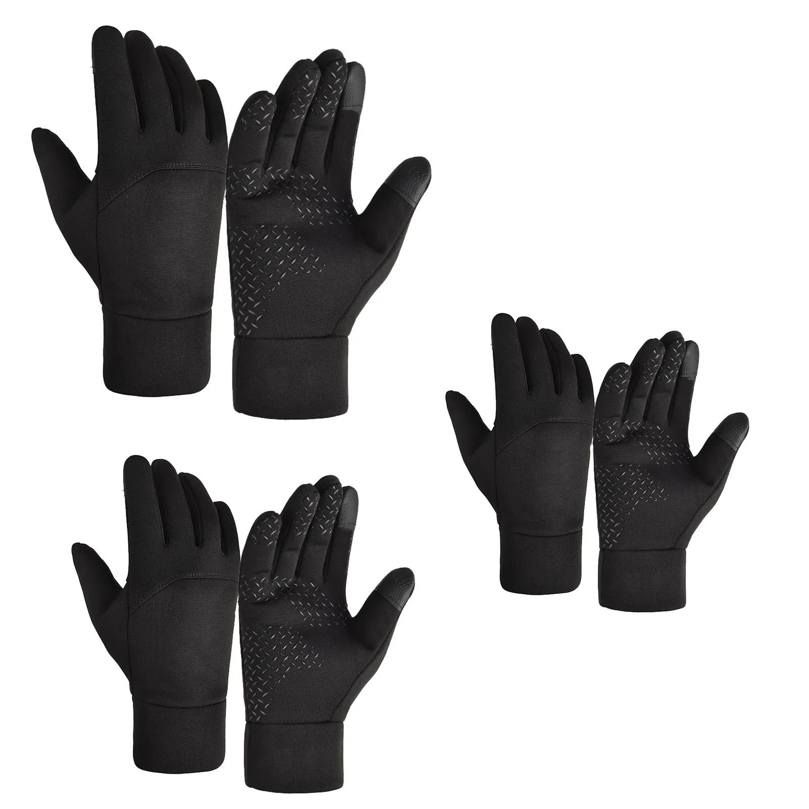 Guantes de invierno para hombre, resistentes al viento, impermeables.