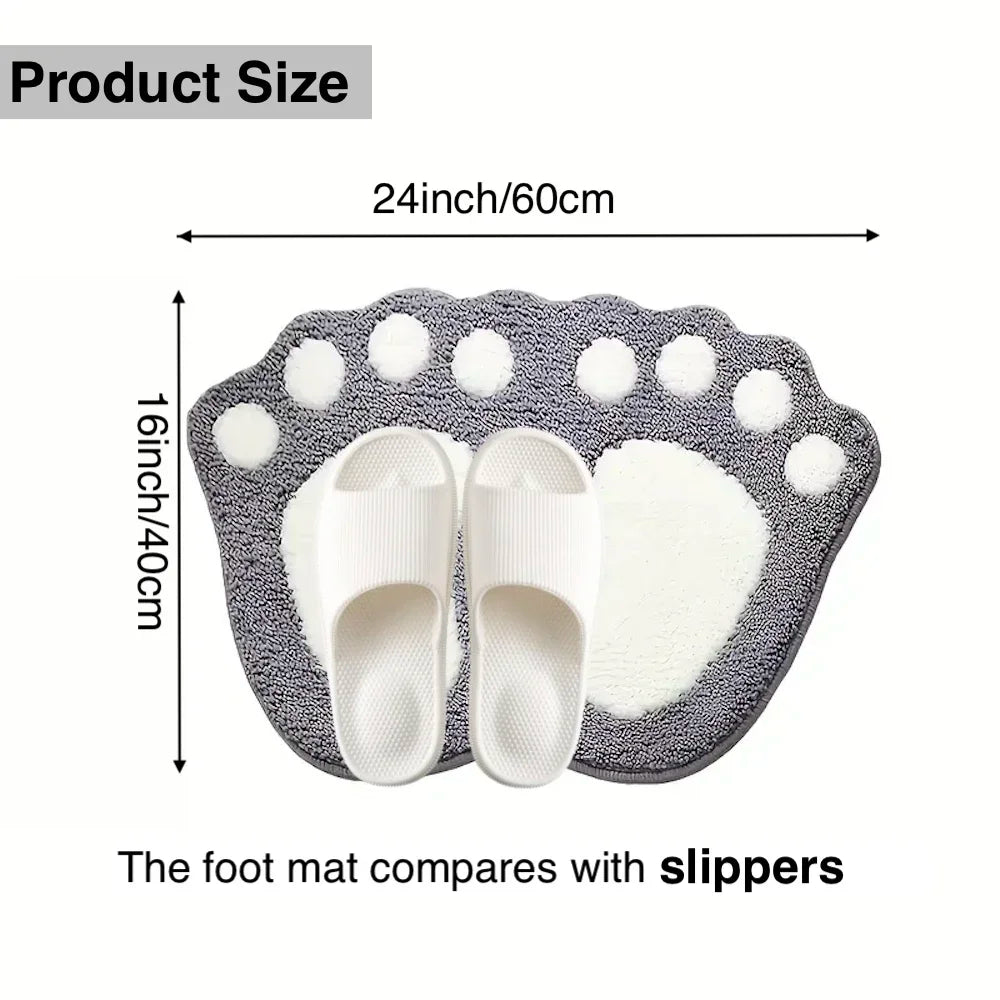 Alfombras de baño antideslizante y absorbente de agua utilizada en baño, ducha o habitación.,