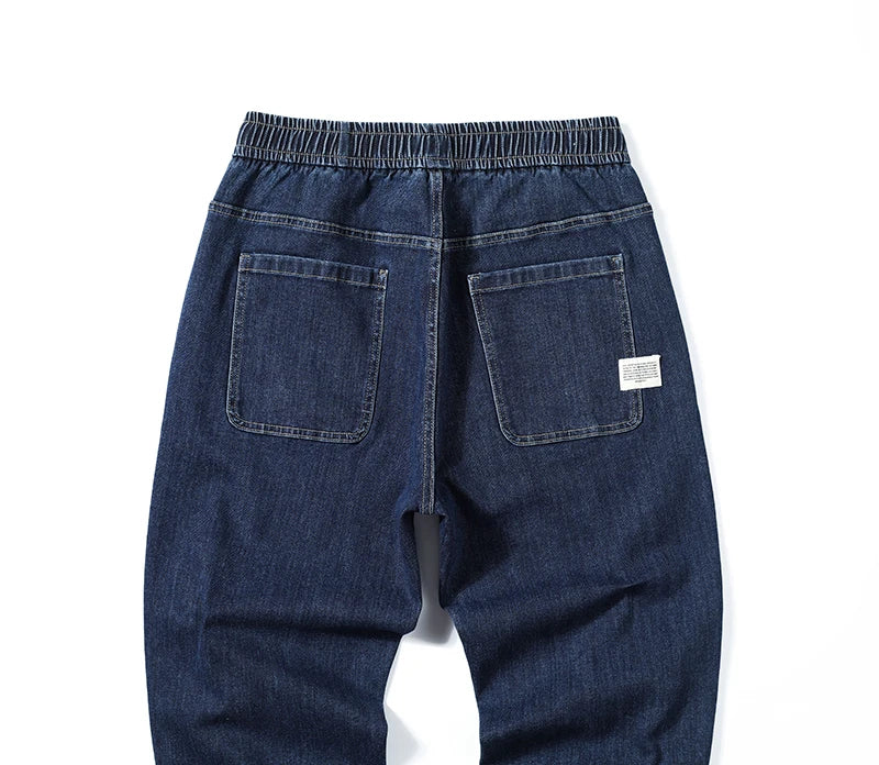 Pantalones vaqueros holgados de gran tamaño para hombre.