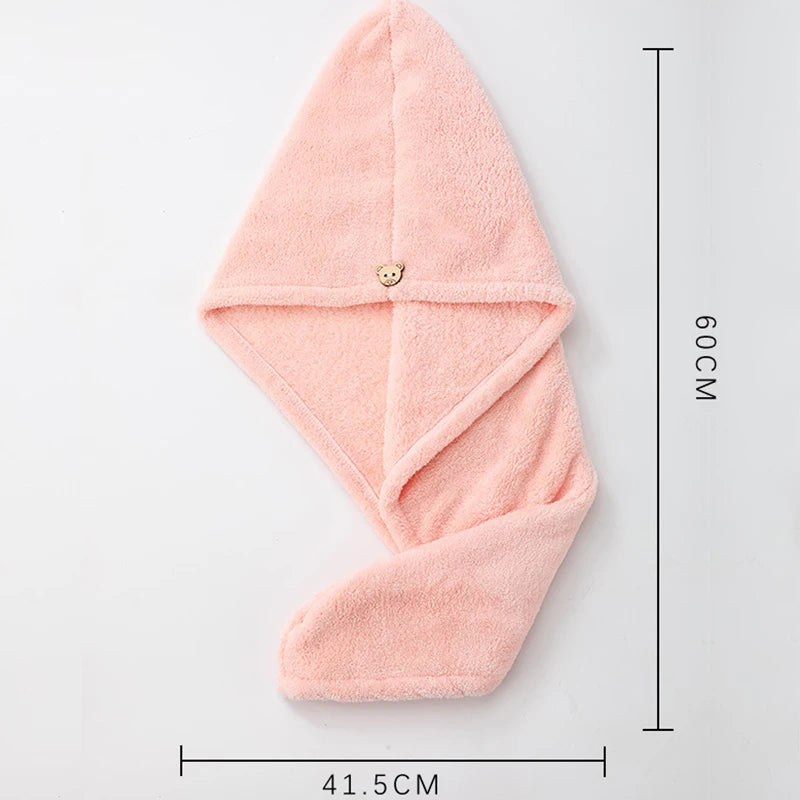 Gorro de cuidado con botón para mujer, superabsorbente.