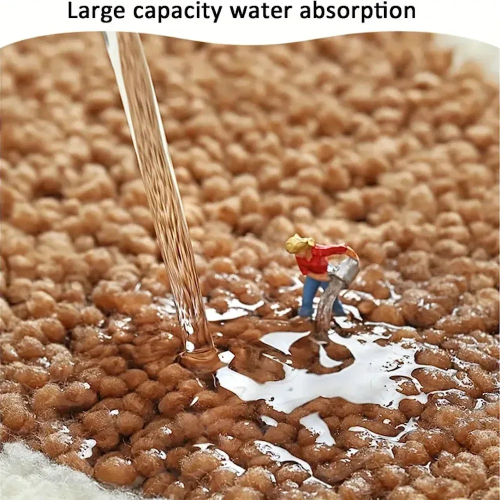 Alfombras de baño Alfombras Alfombra antideslizante absorbente de agua utilizada en baño, ducha, habitación, etc. Alfombra de baño de microfibra suave lavable a máquina