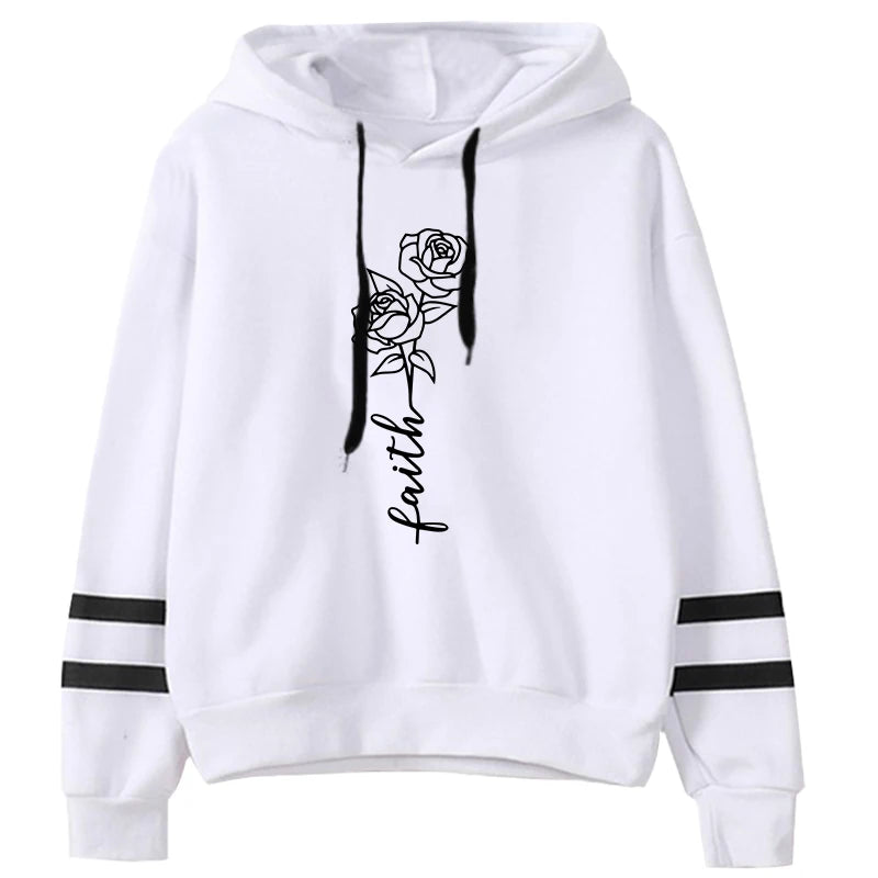 Sudaderas para mujer manga larga con capucha  deportivas informales para uso diario.