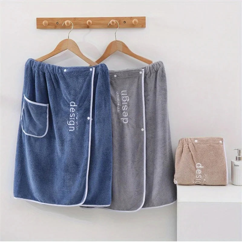 Toalla de baño para hombre,  superabsorbente.