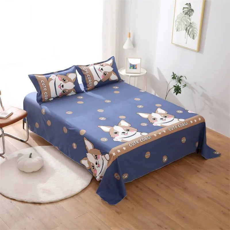 Sábanas de cama respetuosas con la piel.