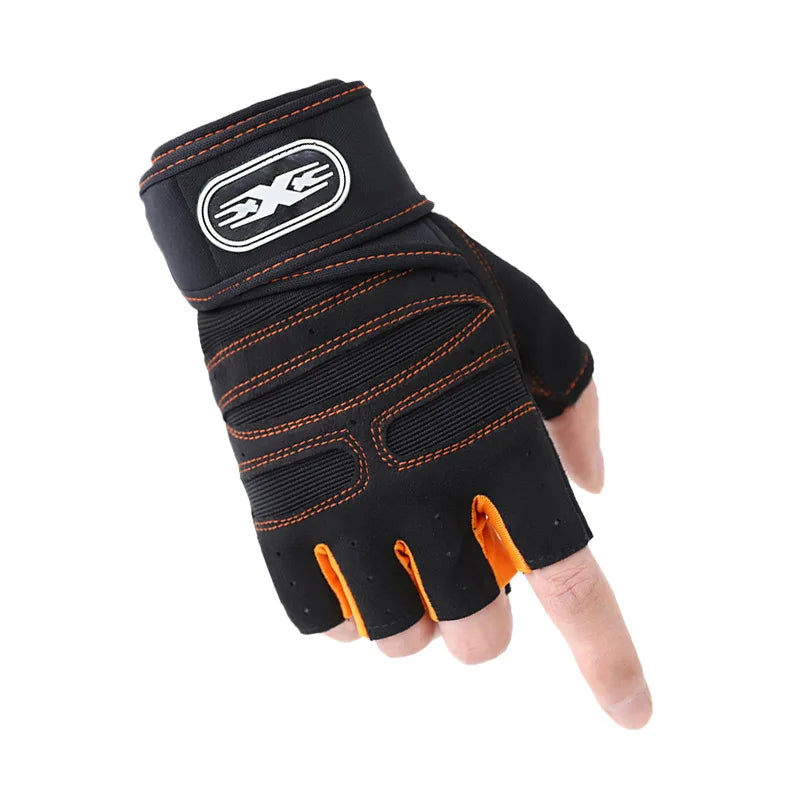 Guantes Unisex , para levantamiento de pesas y ciclismo.
