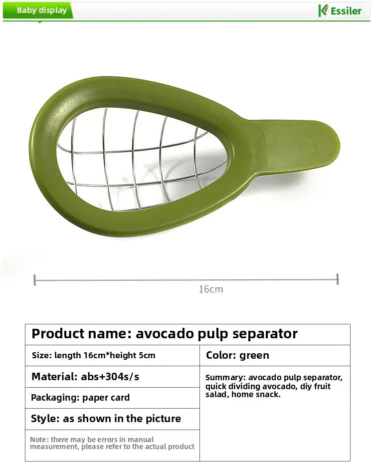 Cortador de aguacate, cortador creativo de Kiwi.