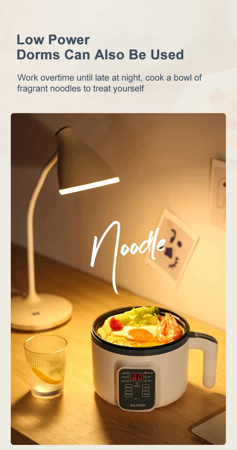 Olla arrocera eléctrica inteligente, antiadherente y de doble capa. Multicocina!!