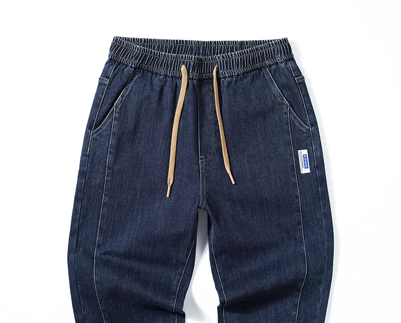 Pantalones vaqueros holgados de gran tamaño para hombre.