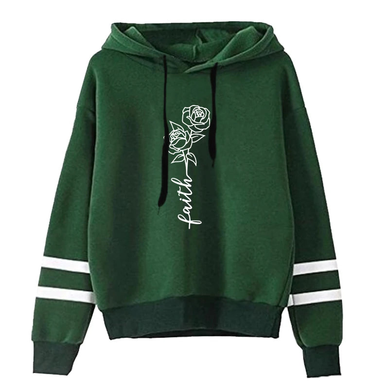 Sudaderas para mujer manga larga con capucha  deportivas informales para uso diario.