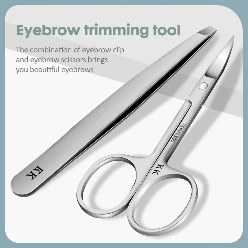 KK-Juego de cortaúñas profesional 11 en 1,