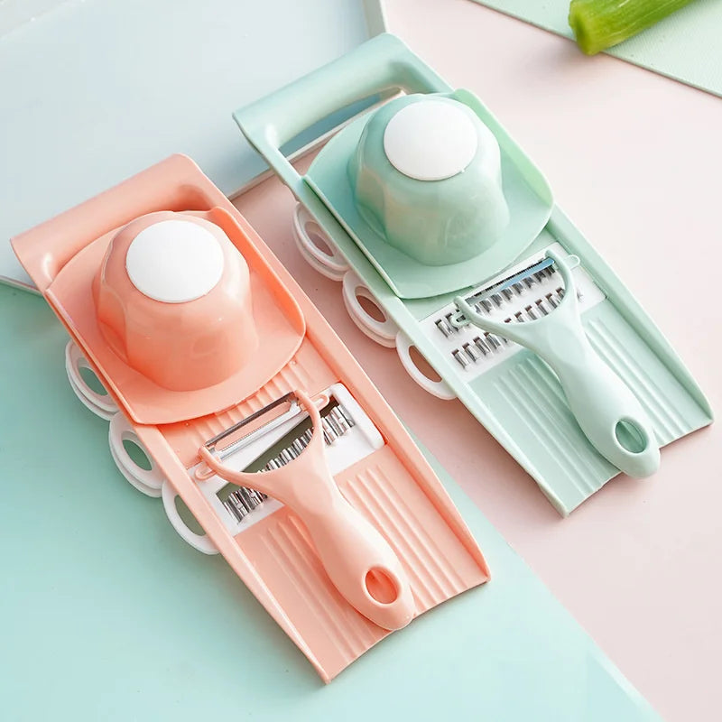 Rallador de cocina multifuncional, cortador de verduras,Y rebanador de patatas