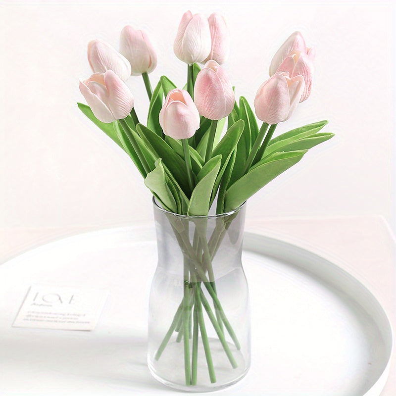 10 piezas, de Tulipan Artificial ideal para decoracion.