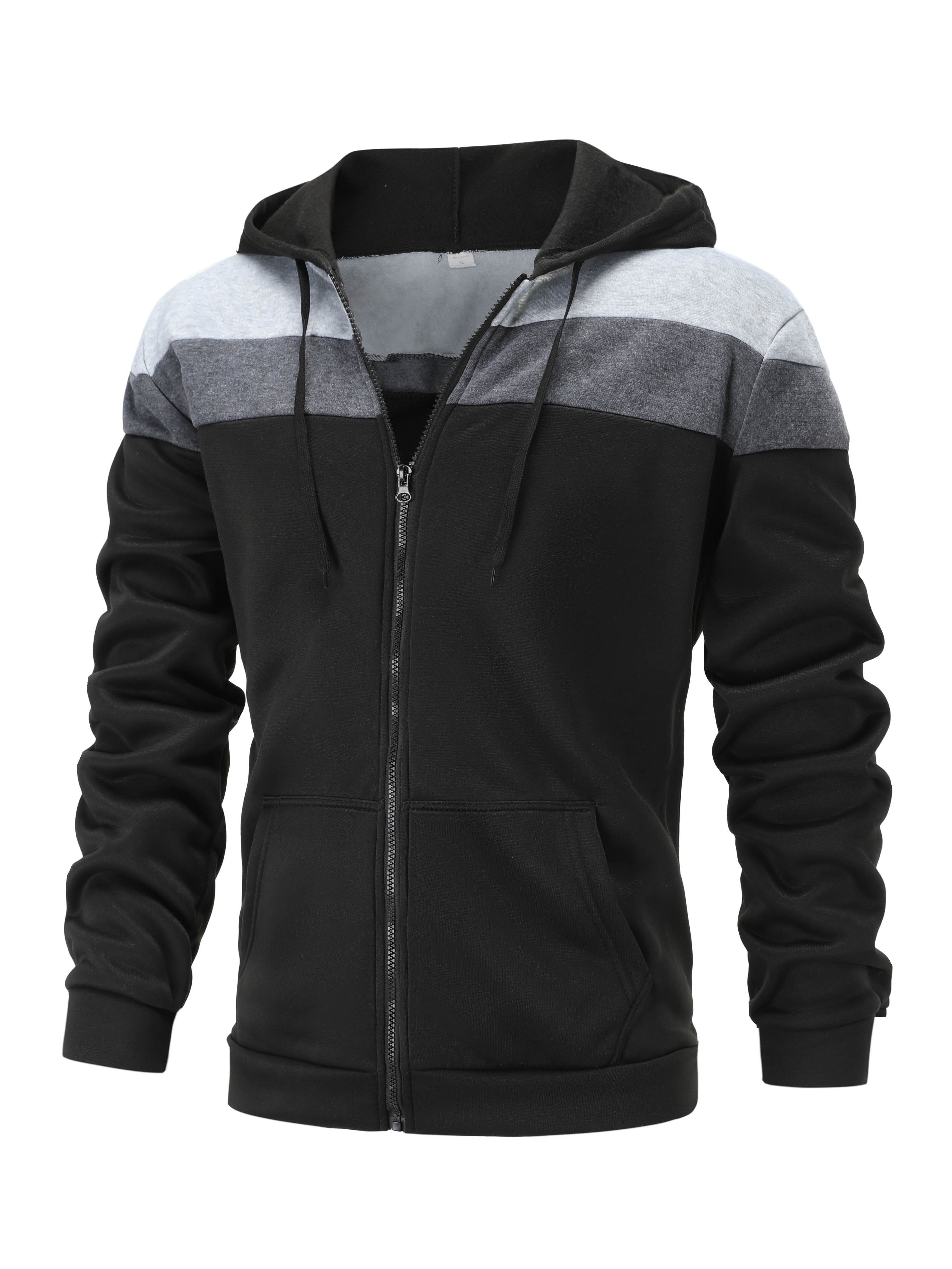 Sudadera casual con capucha para hombre