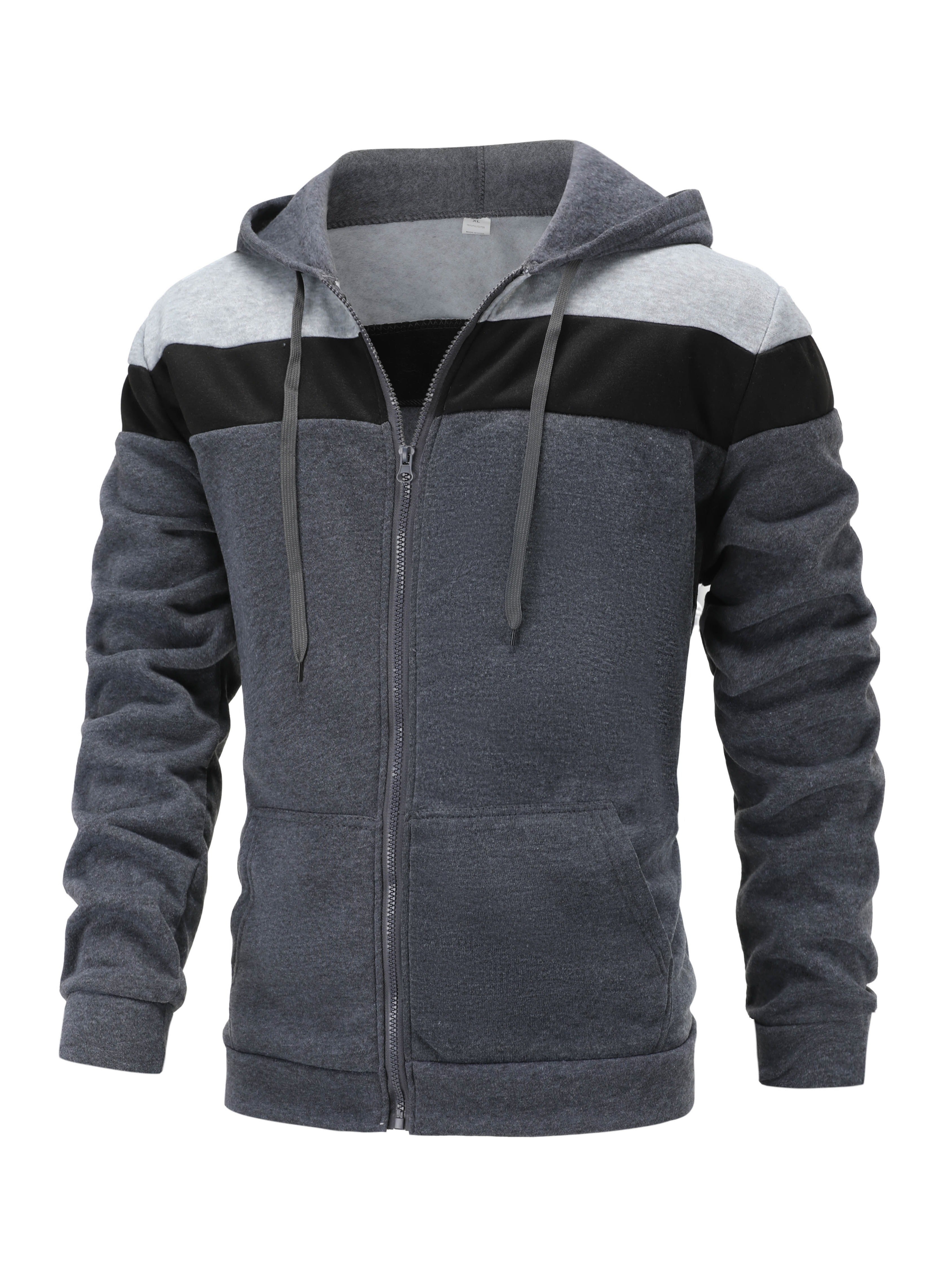 Sudadera casual con capucha para hombre
