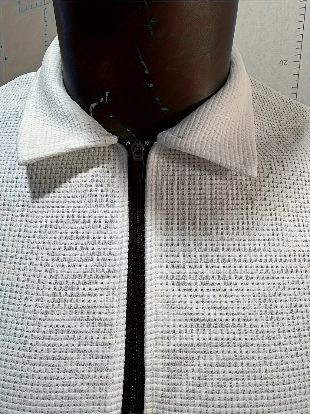 2Pcs Men's Waffle Pattern Outfits, Casual V Neck Long Sleeve Pullover Sweatshirt And Drawstring Sweatpants Joggers Set For Spring Fall