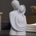 1 pieza de decoración artística de pareja abrazándose,