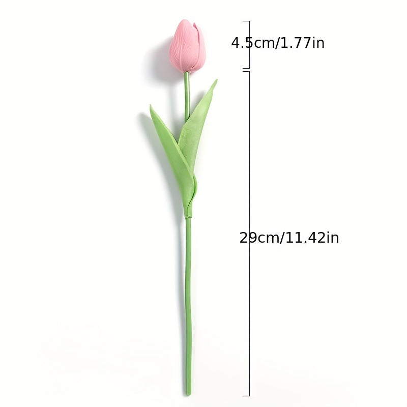 10 piezas, de Tulipan Artificial ideal para decoracion.