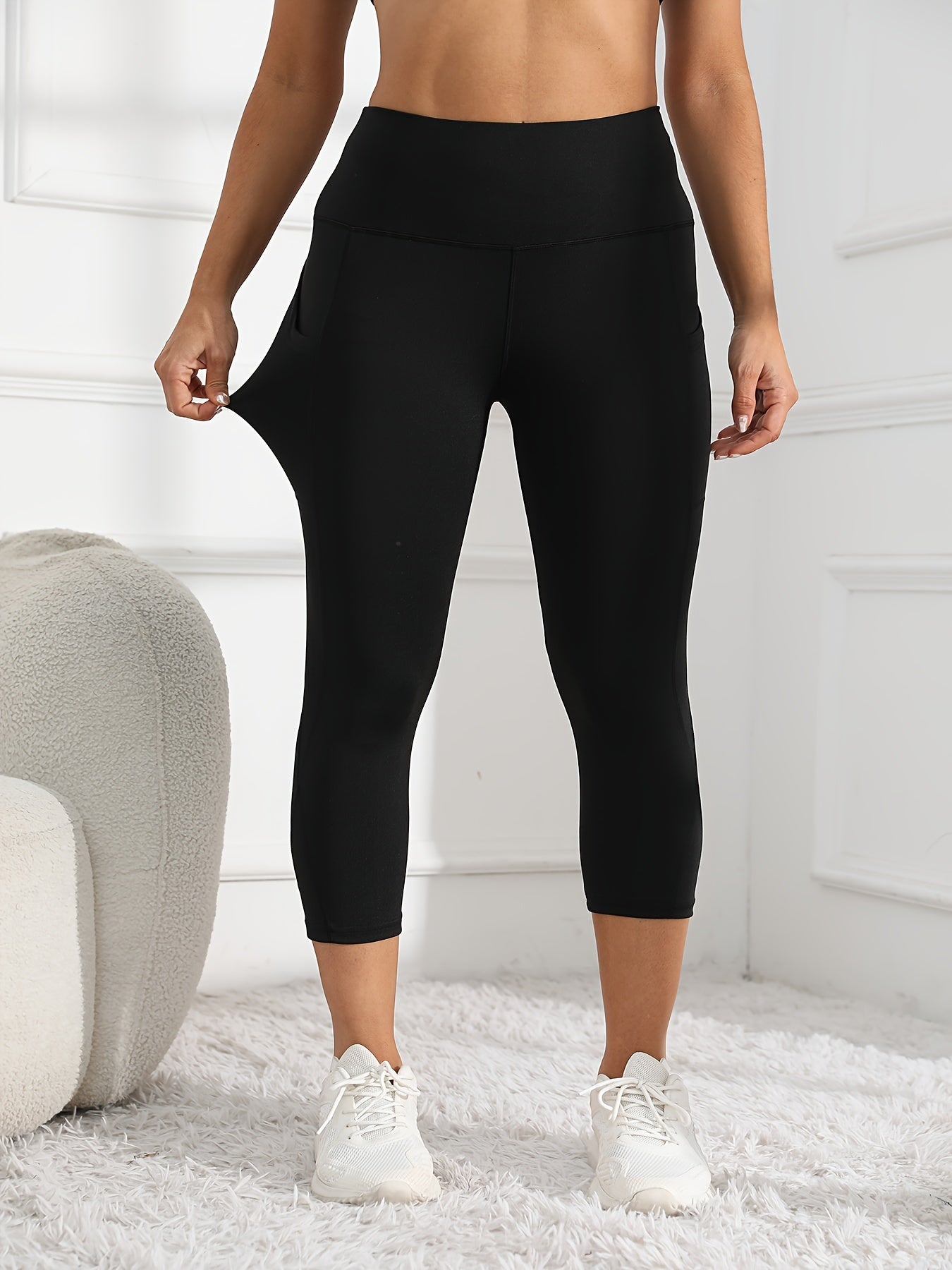 Leggings de entrenamiento de pierna de talle alto 7/8